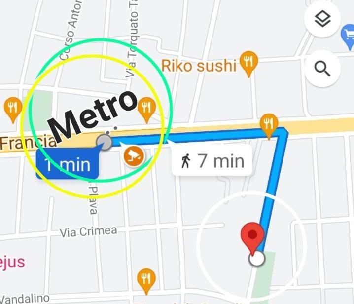 Sky Loft Nuovissimo Vicinanze Metro Διαμέρισμα Τορίνο Εξωτερικό φωτογραφία